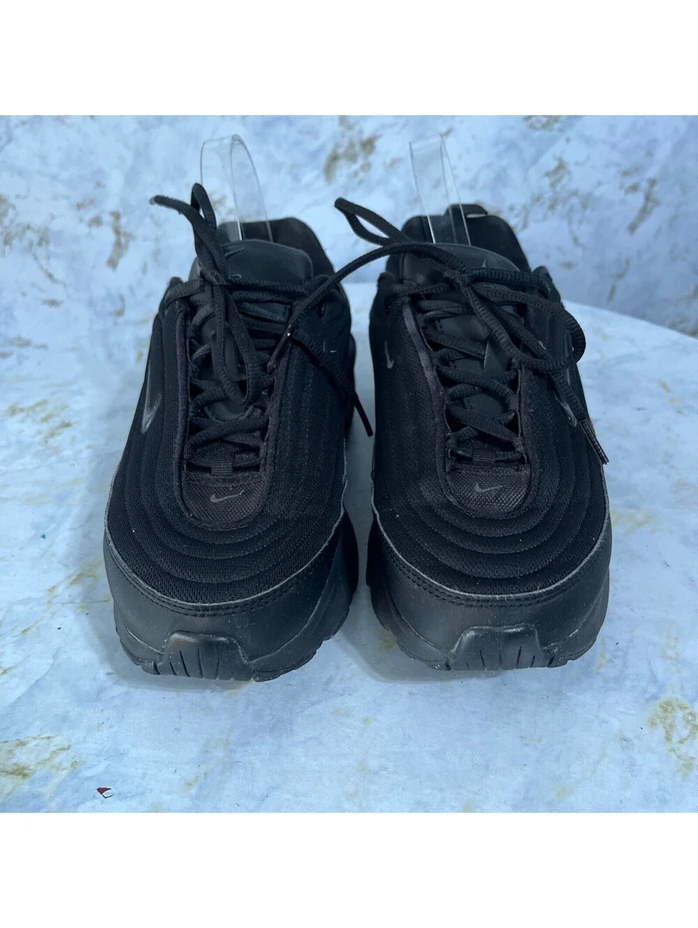 Nike Air Max Portal Womens Size 8.5 Running Shoes Black Athletic Trainer Sneaker
